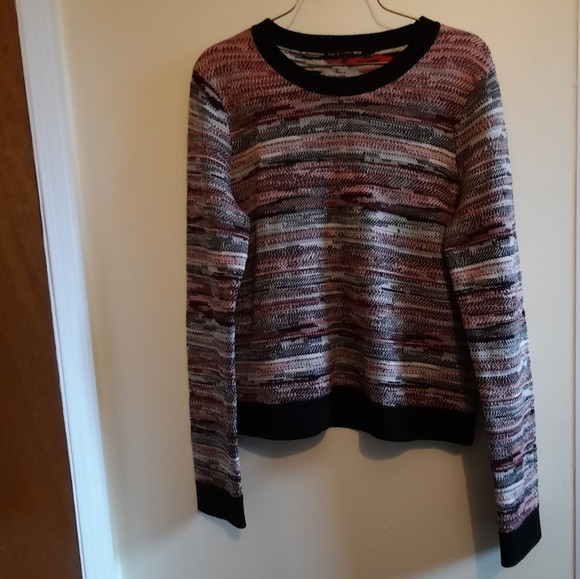 Rag & Bone JEAN Lola Striped Pullover Sweater Merino Wool - Picture 4 of 10